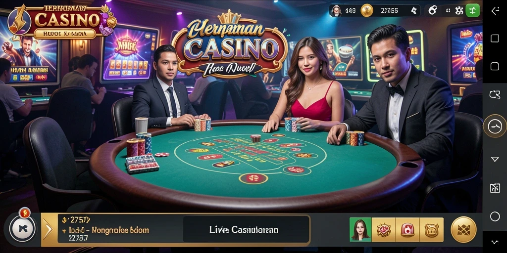 Gameplay Live Casino yang seru dan interaktif dari 2757.