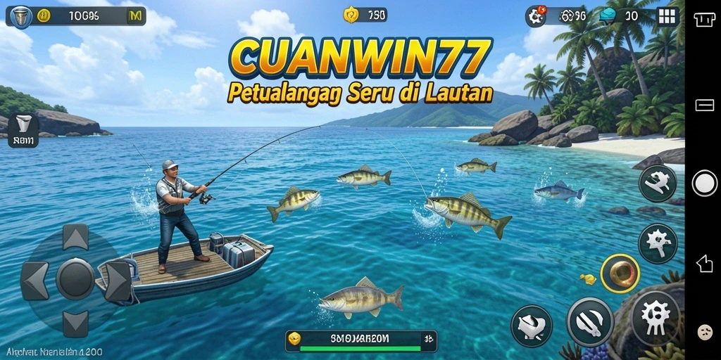 Tangkapan ikan besar dalam gameplay CUANWIN77 yang mendebarkan.