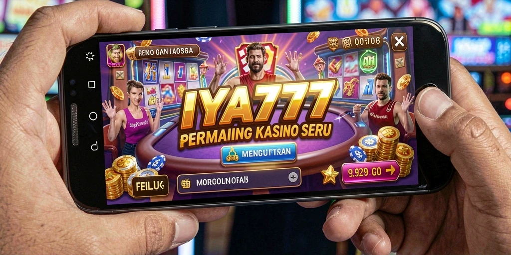 Screenshot gameplay IYA777 yang menampilkan keseruan bermain kasino.