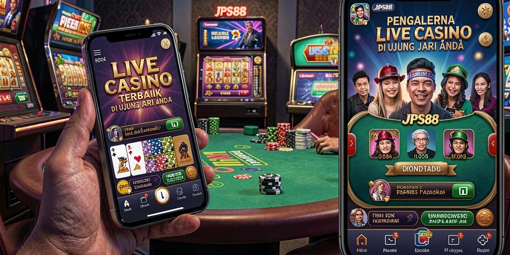 Tampilan gameplay JPS88 yang menarik dalam sesi Live Casino.