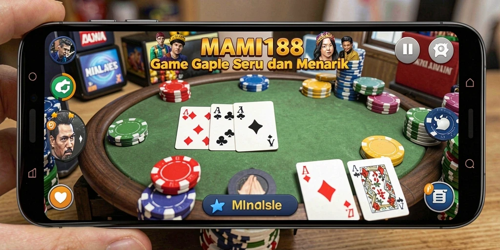 Tampilan gameplay seru Gaple di MAMI188.