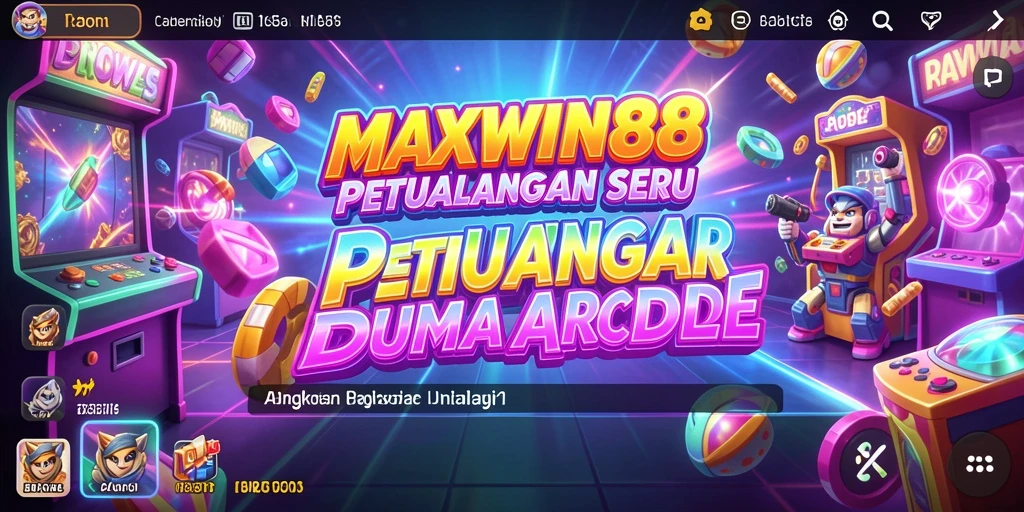 Screenshot gameplay <strong>MAXWIN88</strong> yang menunjukkan aksi seru dalam permainan Arcade.