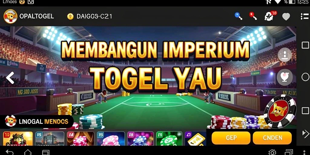 Screenshot gameplay OPALTOGEL yang menunjukkan latihan bisnis Tycoon.