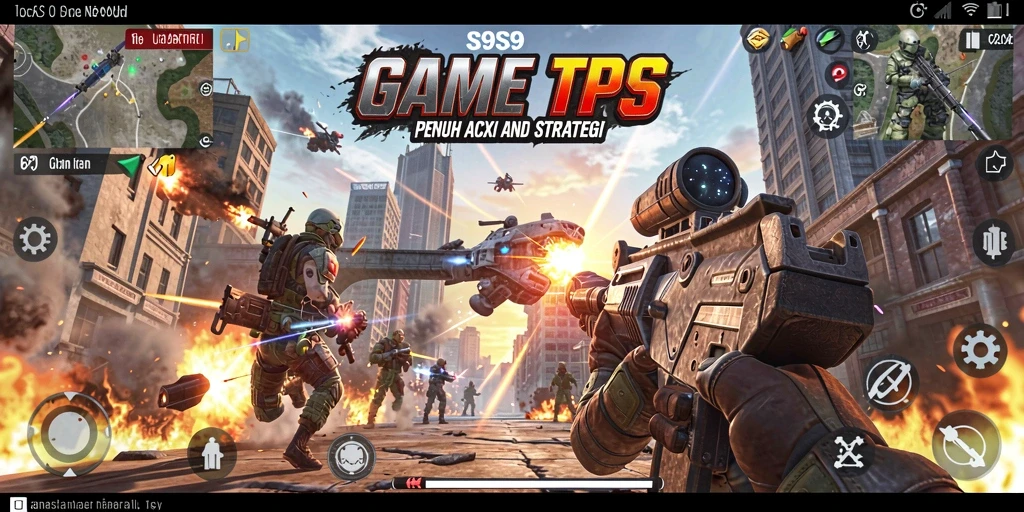 Tampilan aksi mendebarkan dalam gameplay S9S9