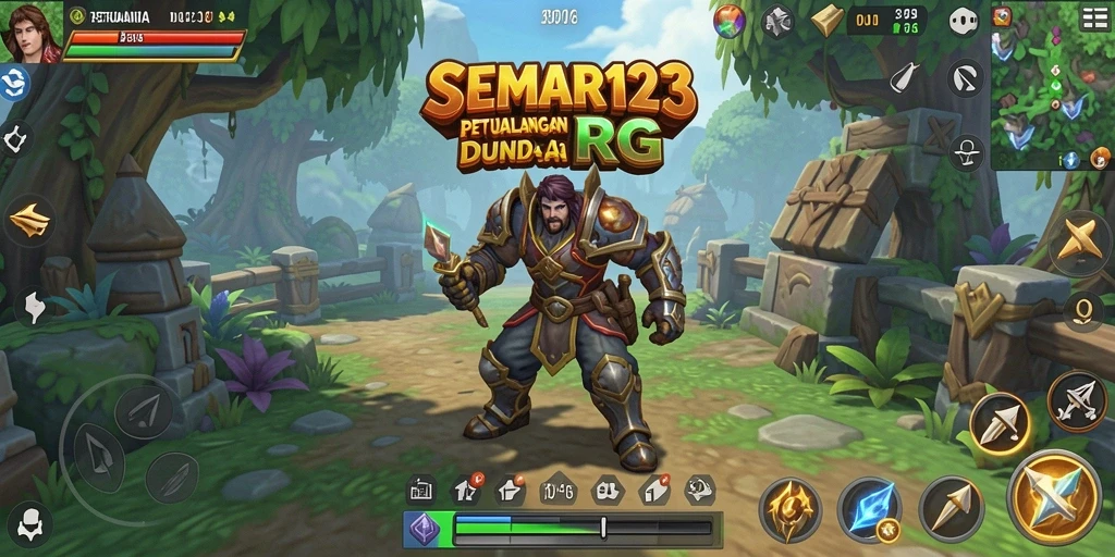 Gambaran gameplay seru di SEMAR123 yang penuh aksi RPG.