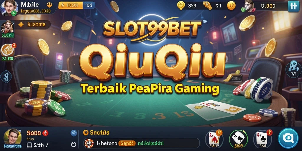 Screenshot gameplay SLOT99BET yang menampilkan suasana permainan QiuQiu.